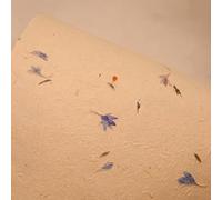 Namzi fleurs, cadeaux, boîte cadeau, papier d'emballage fait à la main, papier naturel pétales de plantes (pétales violets)