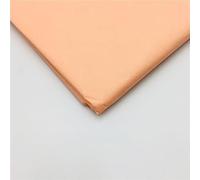 Namzi Lot de 10 feuilles de soie pliantes pour origami, emballage cadeau et fleurs en papier, papier artisanal, 50 x 66 cm, orange clair