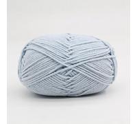 Namzi Lot de 2 rouleaux (100 g au total) de fil en coton au lait, idéal pour le tricot, le crochet, les écharpes, les accessoires et les travaux manuels M27