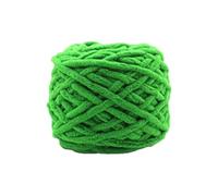 Namzi Lot de 2 rouleaux de fil épais et doux pour loisirs créatifs, tricotés à la main, couvertures, lits pour animaux de compagnie, coussins, écharpes, décoration d'intérieur, vert A (180 g au total)