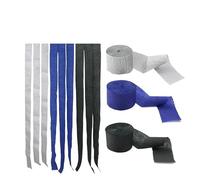 Namzi Lot de 3 rouleaux de papier crépon gris, bleu foncé, noir pour décorations d'anniversaire, décorations de fête prénatale (4,6 cm x 2,9 m)