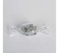 Namzi Lot de 6 pierres de cristal naturelles colorées imitation bonbons en pierre brute, décoration de bureau, cadeaux à faire soi-même, artisanat, ornements cadeaux