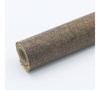 Namzi Patch autocollant pour réparation de vêtements, retouches de canapé, arrière-plan mural, tissu marron, 50 x 145 cm