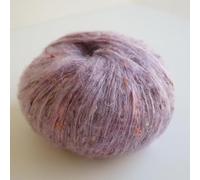Namzi Pelote de fil à tricoter Perple clair 100 g pour couvertures de maison, tapis d'animaux