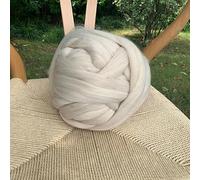 Namzi Pelote de laine beige pour tricot et crochet - 250 g - 1 pièce de fil pour loisirs créatifs