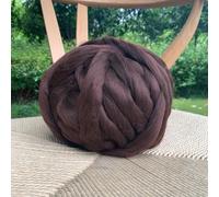 Namzi Pelote de laine marron 250 g pour tricot et crochet - 1 pièce de fil pour loisirs créatifs