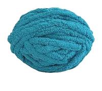 Namzi Pelote de laine super grosse bleu lac profond, 250 g, pour tricot, crochet, loisirs créatifs confortables pour jetés et oreillers