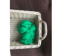 Namzi Pelote de laine verte 250 g pour tricot et crochet - 1 pièce de fil pour loisirs créatifs