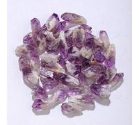 Namzi Pierre brute naturelle violette de 50 g - Pierre brute minérale standard - 2,5 à 3,5 cm - Pierre concassée violette pour aromathérapie - Pierre d'expansion - Pierre de démagnétisation décorative