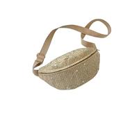 Namzi Sac de poitrine à bandoulière kaki 1 pièce, pochette de poitrine élégante, tendance pour les randonnées en ville, compact et pratique