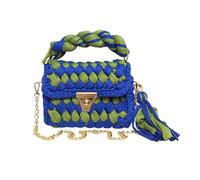 Namzi Sac tissé 1 pièce, joli sac fait à la main, design tissé élégant, accessoire tendance pour les sorties quotidiennes, un must have fashion pick D