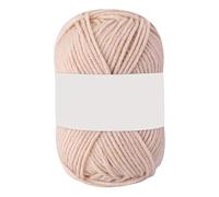 Namzi Y43 Lot de 8 rouleaux de fil de coton mélangé doux pour tricot confortable et crochet pour créer des écharpes, couvertures, coussins et décorations faites à la main (total 200 g)