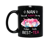 Nan, Tu Seras Toujours Ma Tasse À Café Céramique Mug Durable Tasse À Thé Cadeaux Fantaisie Pour Anniversaire Pâques Noël 330ml
