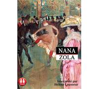 Nana 1 CD audio - Émile Zola - Sixtrid - Texte lu (CD) - Textes lus CD