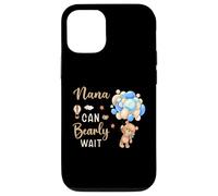 Nana Can Bearly Wait Bear Genre Neutral Boy Baby Shower Coque pour iPhone 12/12 Pro