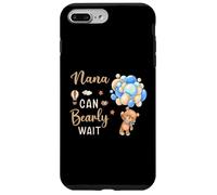 Nana Can Bearly Wait Bear Genre Neutral Boy Baby Shower Coque pour iPhone 7 Plus/8 Plus