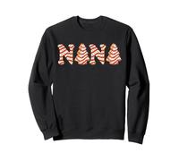 Nana Christmas Tree Cakes Mom Matching Family Christmas Women Sweatshirt