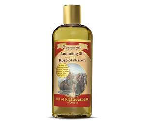 Nana Gifts Huile d'onction Testament, rose de Sharon, huile de droiture, excellent rapport qualité/prix, grand flacon de 250 ml