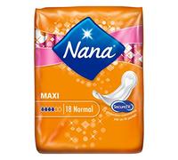 Nana Maxi Normal - Serviette hygiénique Maxi - lot de 4 paquets de 18 serviettes