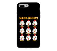 Nana Moods Funny Chicken Fête des Mères Coque pour iPhone 7 Plus/8 Plus