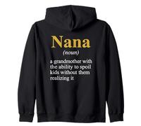 Nana Noun Une Grand-mère Qui gâte Les Enfants Sweat à Capuche