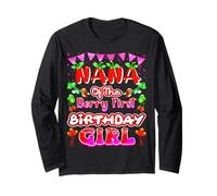 Nana of The Berry Sweet One Strawberry 1er Anniversaire Party Manche Longue