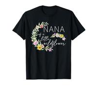 Nana Of The Little Wildflower Fête d'anniversaire Baby Shower T-Shirt