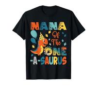 Nana Of The One-A-Saurus 2ème anniversaire dinosaure fête T-Shirt