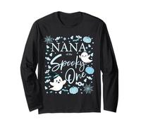 Nana of The Spooky One Girl Premier Anniversaire Bleu Halloween Manche Longue