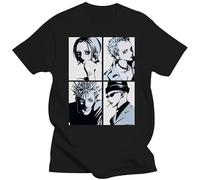 Nana Osaki T Shirt Men Pure Cotton Tee Tops AI Yazawa Japanese Anime Manga Tshirts Short Sleeve Fashion Graphic T-Shirt Black XL