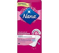 Nana Protège-Lingeries Extra Long Fraîcheur Quotidienne x24 (lot de 4)
