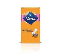 NANA - Protège-Slips Lingerie Normal Plat 34 Serviettes - (Lot De 4)