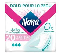 Nana PureSensitive Protège-Lingerie Extra Large 20 Protège-lingeries