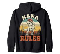 Nana Rules Grandmother Nana Gifts Sweat à Capuche