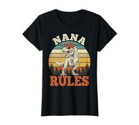 Nana Rules Grandmother Nana Gifts T-Shirt