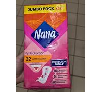 Nana Serviettes Hygiéniques Ultra Normal Jumbo Pack x32 (lot de 4)