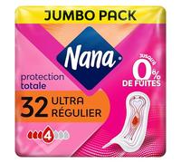 Nana Ultra Régulier - 32 Serviettes Hygiéniques