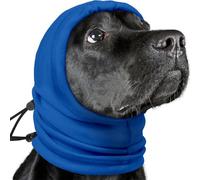 Nanaki Cache-oreilles pour chien, hématome sans secousse, capuche apaisante de 3e génération, couvre-tête réglable antidérapant, protection contre le bruit, toilettage de feux d'artifice, Noël, Nouvel