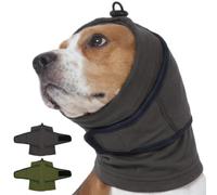 Nanaki Cache-oreilles pour chien pour feux d'artifice et orage, couvre-oreilles souples pour le bain, hématome d'oreille pour visite vétérinaire, oreilles silencieuses réglables pour chiens