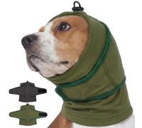 Nanaki Cache-oreilles pour chien pour feux d'artifice et orage, couvre-oreilles souples pour le bain, hématome d'oreille pour visite vétérinaire, oreilles silencieuses réglables pour chiens