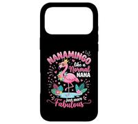 Nanamingo Like A Normal Nana Just More Fabulous Flamingo Coque pour iPhone 17 Pro Max