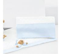 Nanan Set Draps pour Lit bébé Puccio Bleu