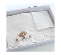 Nanan Set Draps pour Lit bébé Tato Blanc