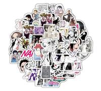 NANAs Autocollant Nana Figure Graffiti Décalque pour Tablette Coupe Skateboard Vélo Casque Décoration 60pcs