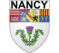 Nancy 54 ville Stickers blason autocollant adhésif - Taille : 8 cm