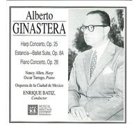 Nancy Allen, Harp - Ginastera: Harp & Piano Concerti Estancia (UK Import)