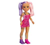 Nancy - Chaque Jour Un Tattoo | Poupée avec Tatouages Autocollants temporaires imperméables pour Le Jeu et la décoration - Jusqu'à 365 Tatouages différents de Type Autocollant