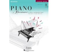 Nancy et Randall Faber Piano Adventures Lesson Book Level 3A | Méthode de piano pour élèves de niveau intermédiaire précoce | Répertoire pédagogique avec pièces pour cours, étude et pratique