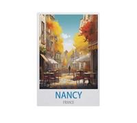 Nancy, France，Jigsaw Puzzle 1000 Pièces Puzzle Classique pour Adultes Et Enfants, Compétence Jouets Éducatifs Anniversaire Festival Cadeau（75x50cm）-FZ32