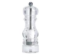Peugeot Nancy Moulin à sel manuel, Réglage mouture Classique, Couleur : Transparent, Taille : 18 cm, Matière : Acryl, 900818/SME